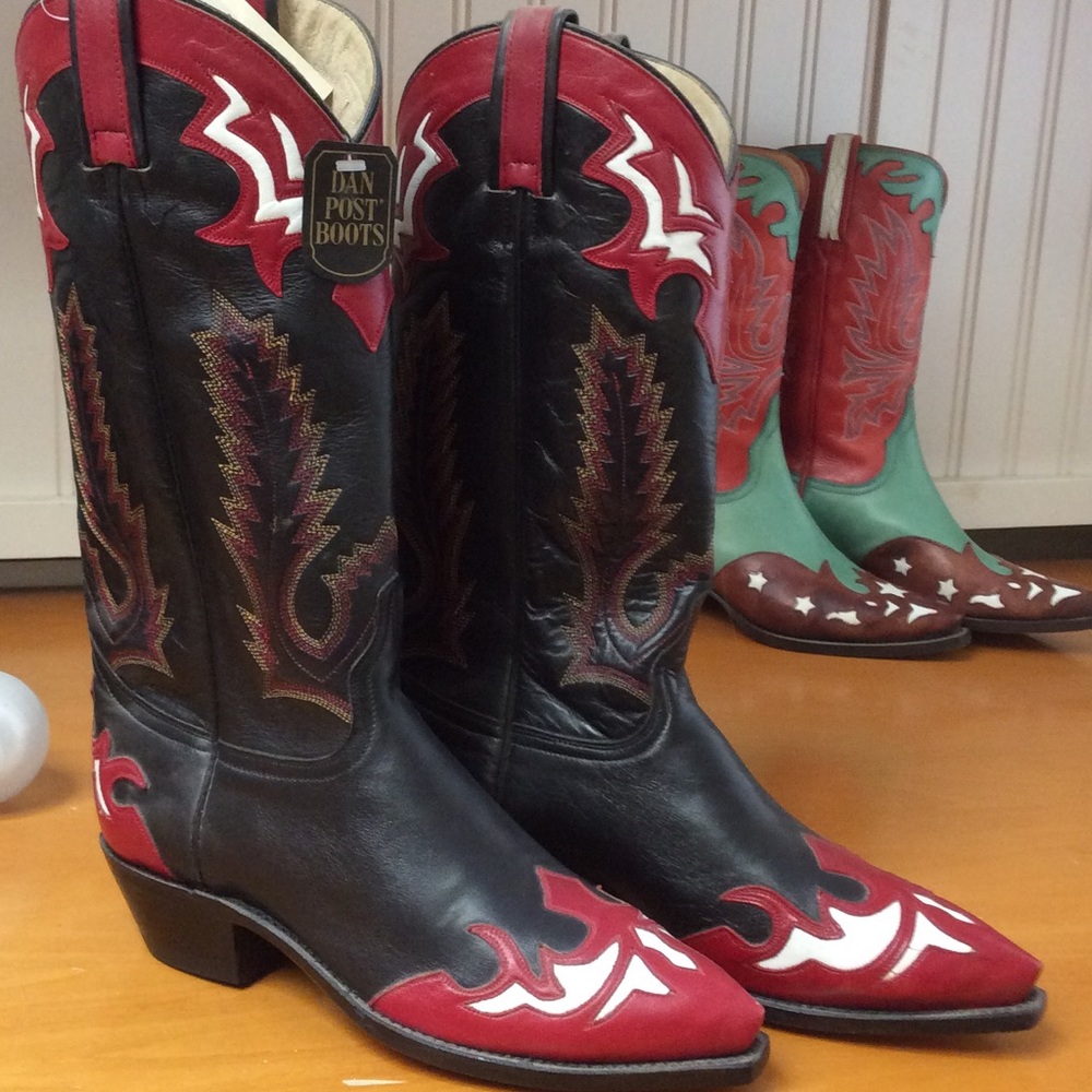New Dan post cowboy boots 7.5